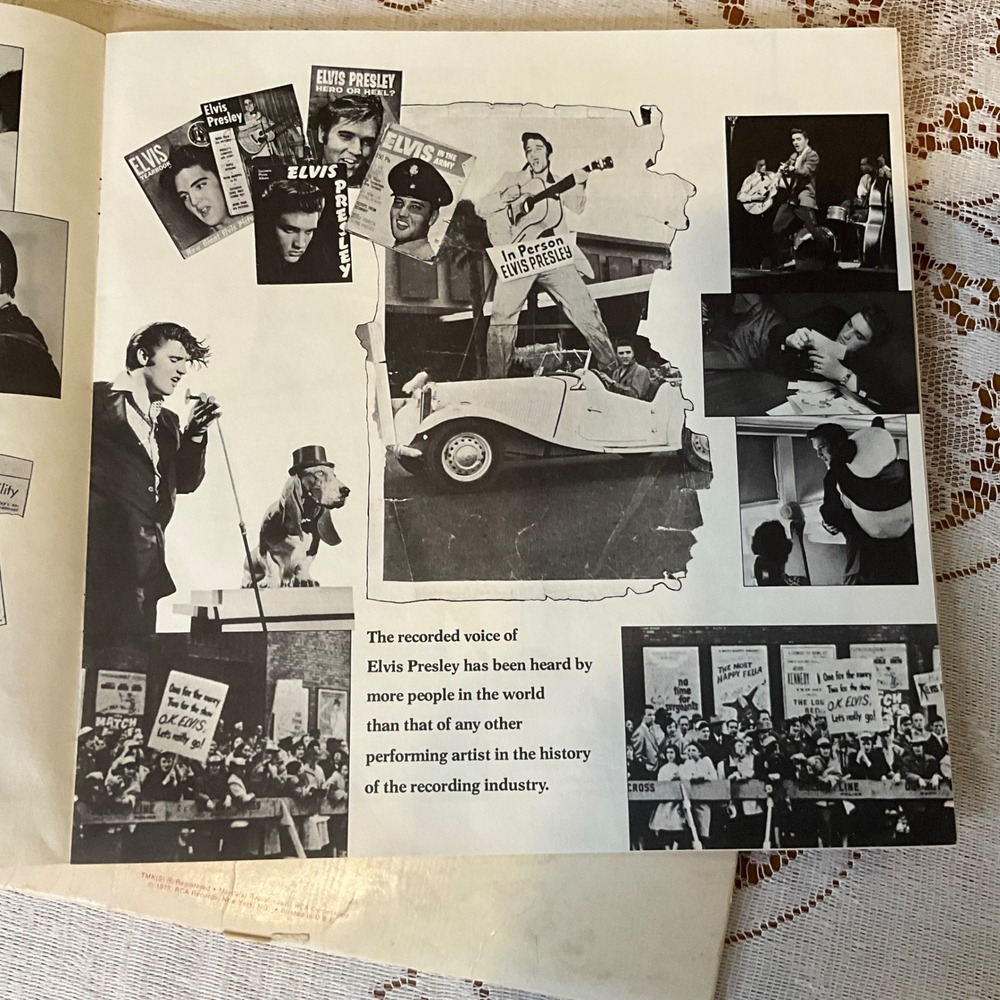 Elvis Presley A Legendary Performer Vol 1 Vinyl LP RCA CPL1-0341 with Booklet - Picture 10 of 16